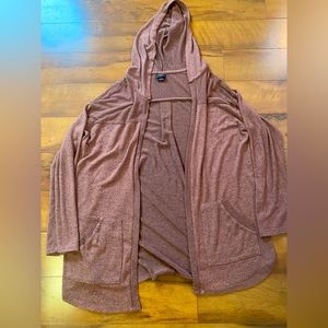 Daytrip loose fit hooded cardigan